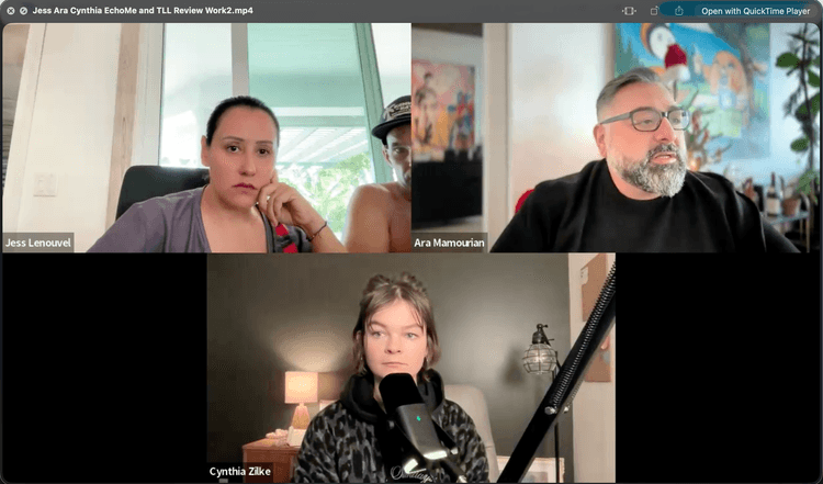 Multi-person Zoom recording