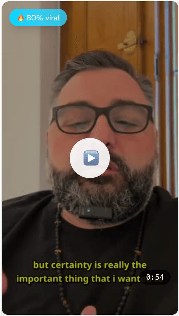 Reel content example